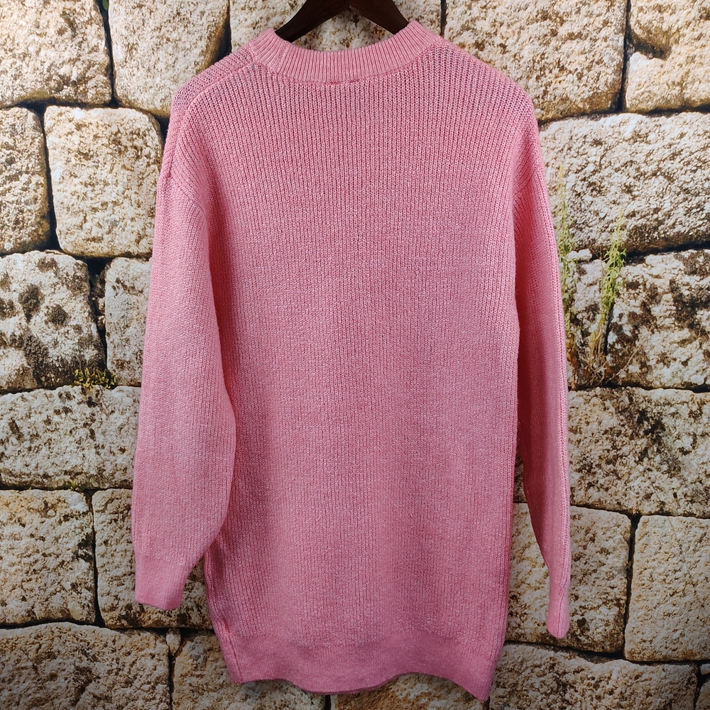 Divided Bubblegum Pink Knit Sweater Dress Women's Size Small - Picture 5 of 10